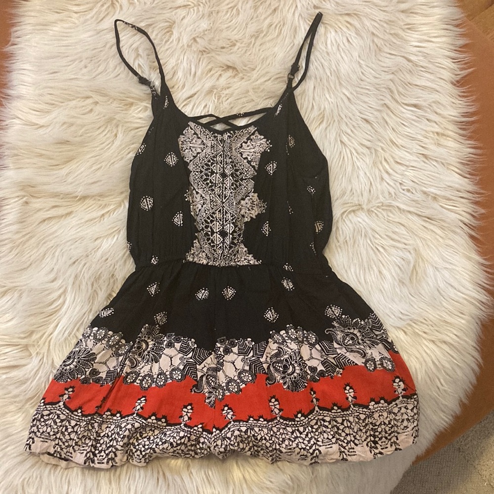 Romper with pockets